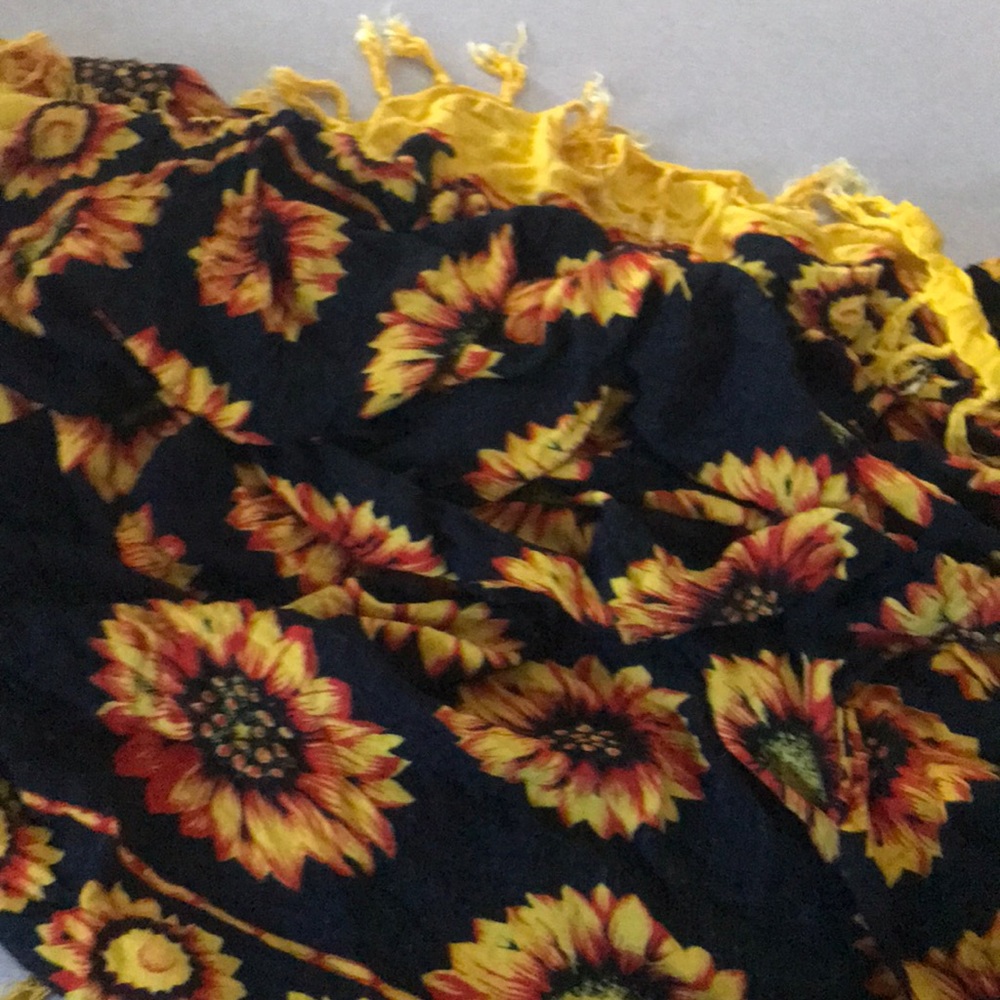 Large shall, beach blanket or scarf - Picture 3 of 4
